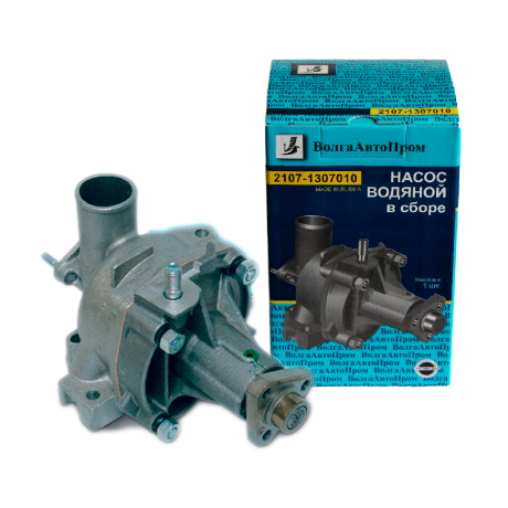 Водяной насос 2101-2107, 2121-2123 (в сборе с евросальником, подшипником, шарик+ролик) 2107-1307010 купить недорого с доставкой в Славянск-на-Кубани
